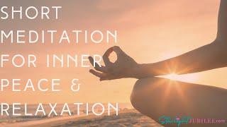 Instant Anxiety Relief: Quick Meditation for High Vibes in Under 10 Minutes!