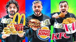  CON 5€ CHI MANGIA MEGLIO AL *FAST FOOD?* 