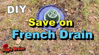 $10.00 Grate Saves You So Much Money over a French Drain