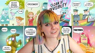 feminist comic turned terf - sinfest