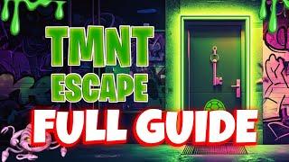 HARDEDE TMNT ESCAPE ROOM FORTNITE (Hardede TMNT Escape Room Fortnite FULL GUIDE)