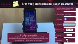 SPH-10BT: Comment connecter l'app Smart Sync ?