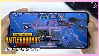 Oppo Reno13 F 5G PUBG Mobile Gaming test | Snapdragon 6 Gen 1, 120Hz Display