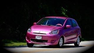 2014 Mitsubishi Mirage DE Full Review, Exhaust, & Thorough Test Drive - 5 Speed, 1.2L 3 Cylinder