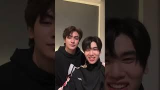 2023.04.06 Dunk, Joong, Pawin (dunknatachai) Instagram Live #JoongDunk