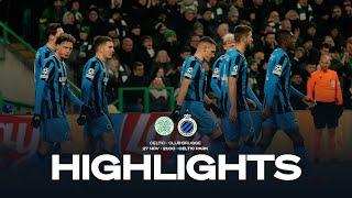 CELTIC - CLUB BRUGGE | HIGHLIGHTS | 2024-2025