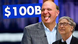 How Steve Ballmer Made $100 Billion Working A 9 To 5