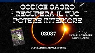 RECUPERA IL TUO POTERE INTERIORE CODICE SACRO #agesta #spirituality