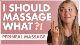 Avoid VAGINAL TEARING | PERINEAL MASSAGE for an Easier LABOR