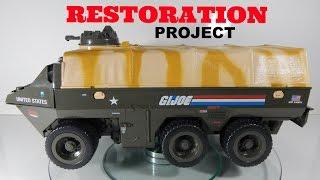 Restoration Project: 1983 G.I. Joe A.P.C. W/NOVIS & Cobra Repro Stickers