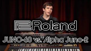 The Beginning and End of Roland's Juno Analog Synths: Juno-60 vs. Alpha Juno 2