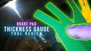 How To Check Brake Pads▶️ Brake Pad Thickness Gauge Tool Review