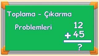 2. Sınıf - Toplama Çıkarma Problemleri