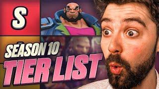 OFFICAL Season 10 Tier List - Best and Worst Heroes | Overwatch 2 New Meta