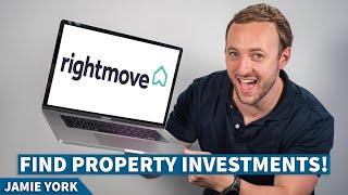 How to find PROPERTY INVESTMENTS on RIGHTMOVE !! | Finding a Buy-To-Let with Jamie York