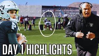 Antonio Pierce & The Las Vegas Raiders Are SHOCKED By These Players At OTA's... | Raiders News |