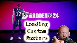 Madden NFL 24 ● How To Load Custom Rosters
