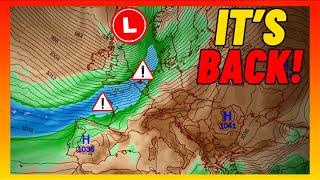 Big Pattern Flip Coming to Europe! • Storms Target the UK, Ireland, and Scandinavia