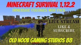 MINECRAFT HARDCORE 1.12.2 IMMERSIVE COLONIES Mod - with Oldnoob Gaming Studios 88