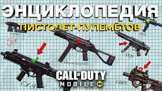 ОБЗОР ВСЕХ ПИСТОЛЕТ-ПУЛЕМЁТОВ CALL OF DUTY MOBILE  лучшая сборка кал оф дьюти мобайл