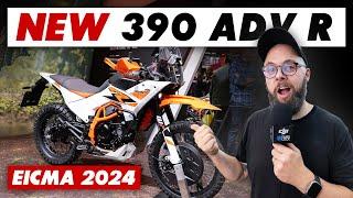 New 2025 KTM 390 Adventure R Preview: Everything You Need To Know @ EICMA 2024