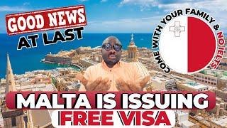 Malta Work Permit Update 2024: (Malta Free Work Permit ): How To Move To Malta With Your Family