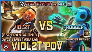 [ Viol2t ] The Lucio BATTLE We've Been Waiting For | ZETA DIVISION vs MFC | Asia LAN | OWCS Stage 1