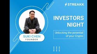 Investors Night in Philippines with the CEO of Streakk - Suki Chen