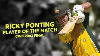 Ricky Ponting smashes World Cup-winning ton vs India | CWC 2003