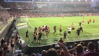 FK Spartak Subotica vs AC Sparta Praha 2. 8. 2018 Hooligans