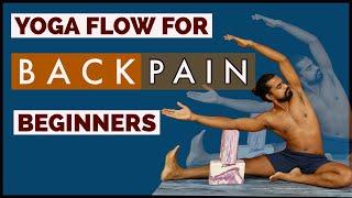 Yoga flow for lower back pain | Adiyogam