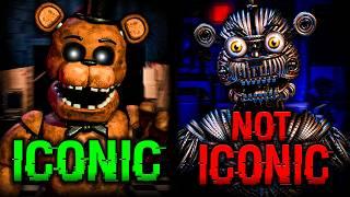 The Most And Least Iconic Character From Each FNAF Game