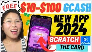 NEW EARNING APP 2024: SCRATCH THE CARD EARN UP TO 100$ DIRECT GCASH / NO NEED INVITES