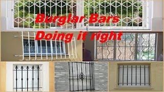 Burglar Bars -  Advice for Theft Prevention