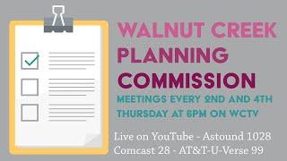 Walnut Creek Planning Commission: