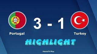 Portugal vs Turkey 3 - 1 full goals highlights 2022 HD