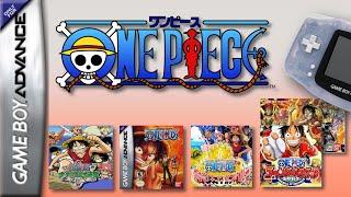 Todos Los Juegos De ONE PIECE Para Gameboy Advance