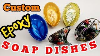 Custom Epoxy Soap Dishes