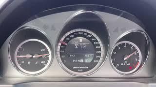 MERCEDES W204 C63 V8 AMG ACCELERATION SOUND