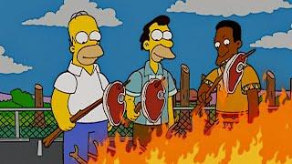 Homero de asado con amigos Los simpson capitulos completos en español latino