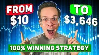 FROM $10 TO $3,646 - BEST POCKET OPTION STRATEGY | OLYMP TRADE STRATEGY