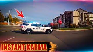 Speeding drivers. Best of Police Instant Justice. Instant Karma