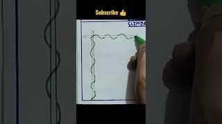 Climbers drawing/How to draw money plant #drawing #subscribe #viralvideo #viral