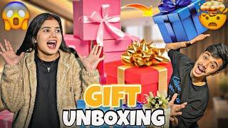 Unboxing Wedding GiftsWith Family