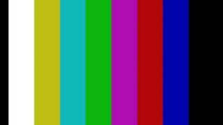 Test Card. Color bar&tone. PAL