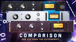 COMPARISON - Universal Audio UA1176 Collection | 1176AE vs. Rev A vs. Rev E | Which one sounds best?