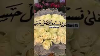 تنسيق باقه ورد طبيعي بشكل جميل جدا وروعه مع شريطه عليها كتابه ورد السكريه #تطبيق_هاشتاقات #ورود