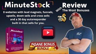 MinuteStock Review & Demo GET THIS WITH The Most BONUSES!!! Complete DFY Business in a Box