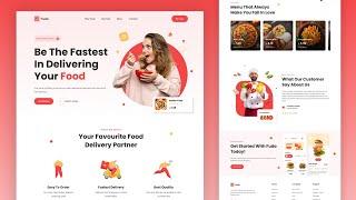 How To Build Responsive Restaurant Website Using HTML CSS And JavaScript
