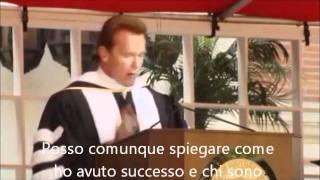 Discorso di Schwarzenegger ai neolaureati di USC (sub ITA) parte 1